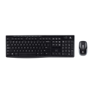 Bàn phím chuột không dây Logitech MK270 Đen - HAPOS