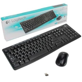 Bàn phím chuột không dây Logitech MK270 Đen - HAPOS
