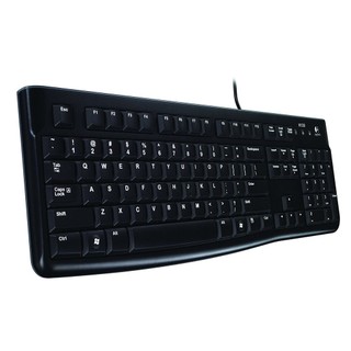 Bàn phím có dây Logitech K120 Đen - HAPOS