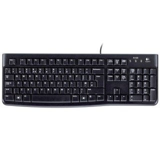 Bàn phím có dây Logitech K120 Đen - HAPOS