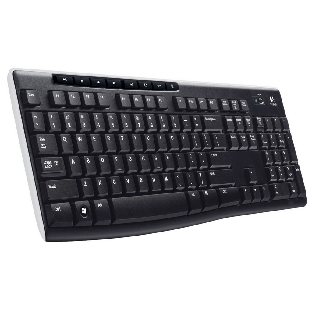 Bàn phím không dây Wireless Logitech K270 Đen - HAPOS