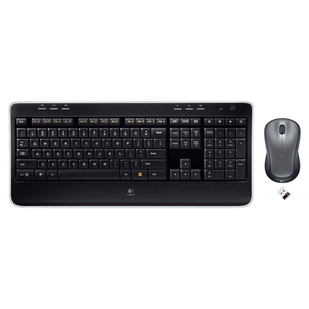 Bàn phím chuột không dây Logitech MK520r Đen - HAPOS
