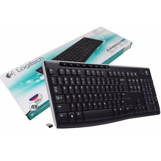 Bàn phím không dây Wireless Logitech K270 Đen - HAPOS