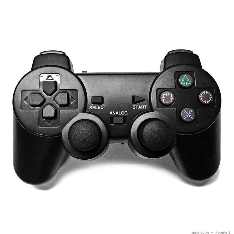 Tay cầm chơi game không dây EW-008 (Đen) - HAPOS