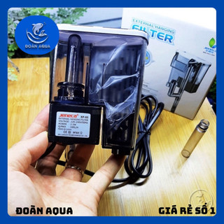  Lọc thác mini XP03 - XP06 - Máy Lọc thác mini có hút váng cho bể cá kèm vật liệu lọc SIÊU RẺ 