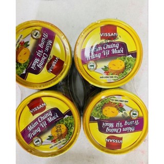  Vissan Combo 4 Hộp Mắm chưng Trứng Vịt Muối lon in 150g Date 2028 - V278 