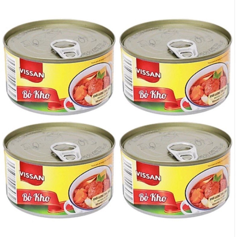 Vissan Bò Kho hộp 200g Date 2028  - V39