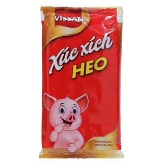  1 Gói Xúc Xích Tiệt Trùng Heo Vissan 160g   4 cây x 40g   - V3 
