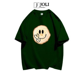 Áo Thun Unisex SMILE Form Rộng Nam Nữ Phong Cách Ulzzang