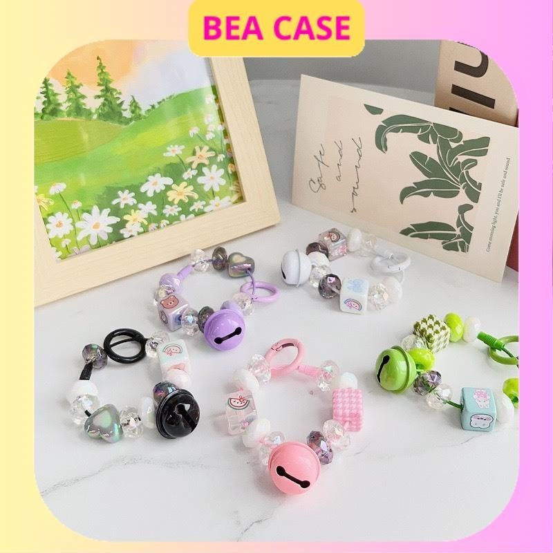[Chuông] Dây Đeo Điện Thoại / Chìa Khoá Nhiều hoạ tiết Hàn Quốc dễ thương xinh xắn BEA CASE
