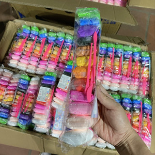 ✿Mới✿1 bịch 12 màu Đất sét tự khô, đất nặn không dính tay đất sét ✿tdk✿