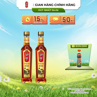 Combo 2 Nước Mắm Nam Ngư Cá Cơm Tươi Chai Thủy Tinh 500ml