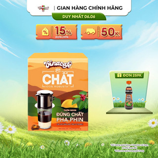 Cà Phê Vinacafé Chất Sữa Đá 3in1 (Phiên Bản Mới) - Hộp 10 Gói x 24G