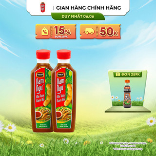 Combo 2 Nước Mắm Nam Ngư Me Tươi Nam Bộ Chai 200ml