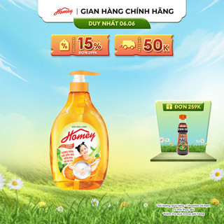 Sữa rửa chén Homey hương Cam Satsuma Chai 480gr