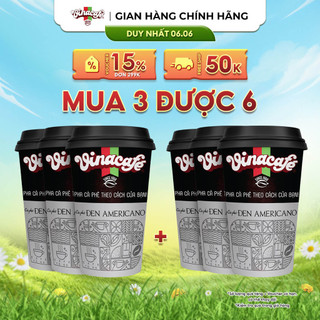 (Chọn loại) Combo 3 Vinacafé Ly Các Vị
