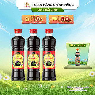 Combo 3 Nước Tương Tam Thái Tử Nhất Ca 500ml