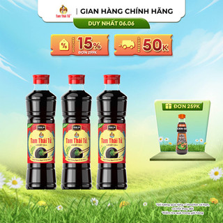 Combo 3 Nước Tương Tam Thái Tử Nhất Ca 650ml
