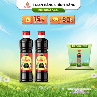 Combo 2 Nước Tương Tam Thái Tử Nhất Ca 500ml
