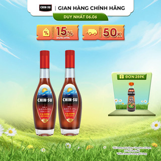 Combo 2 Nước Mắm CHIN-SU Cá Cơm Biển Đông Khẩu Vị Đang Bán Tại Nhật Bản Chai 500Ml