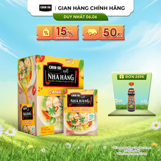 Xốt Nhà Hàng CHIN-SU Canh Chua - Hộp 10 Túi X 80GR