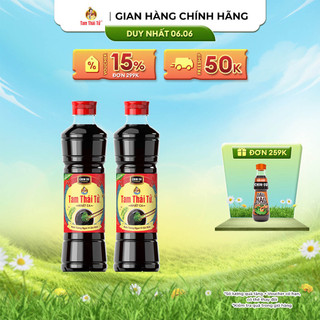 Combo 2 Nước Tương Tam Thái Tử Nhất Ca 650ml