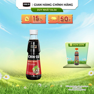 Nước Tương CHIN-SU Nấm Shiitake Chai 330ml