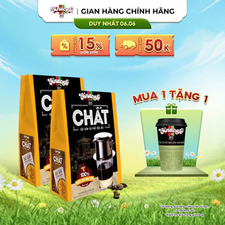 Combo 2 Cà Phê Vinacafé Chất Sài Gòn Cà Phê Sữa Đá - Hộp 10 Gói x 29g
