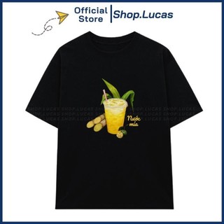 Áo Thun In Hình LY NƯỚC MÍA VIETNAM Áo Phông Món Ăn Ẩm Thực Văn Hoá Việt Unisex Nam Nữ HT