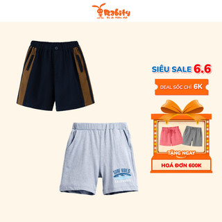 Quần short bé trai Rabity cạp chun kiểu dáng thể thao thoải mái vận động 92322