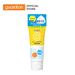 Sữa rửa mặt melano cc deep clear enzyme face wash 130g