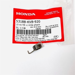 Lò xo hồi vị phanh tay air blade 110 / click 110 zin honda - 53188kvb920