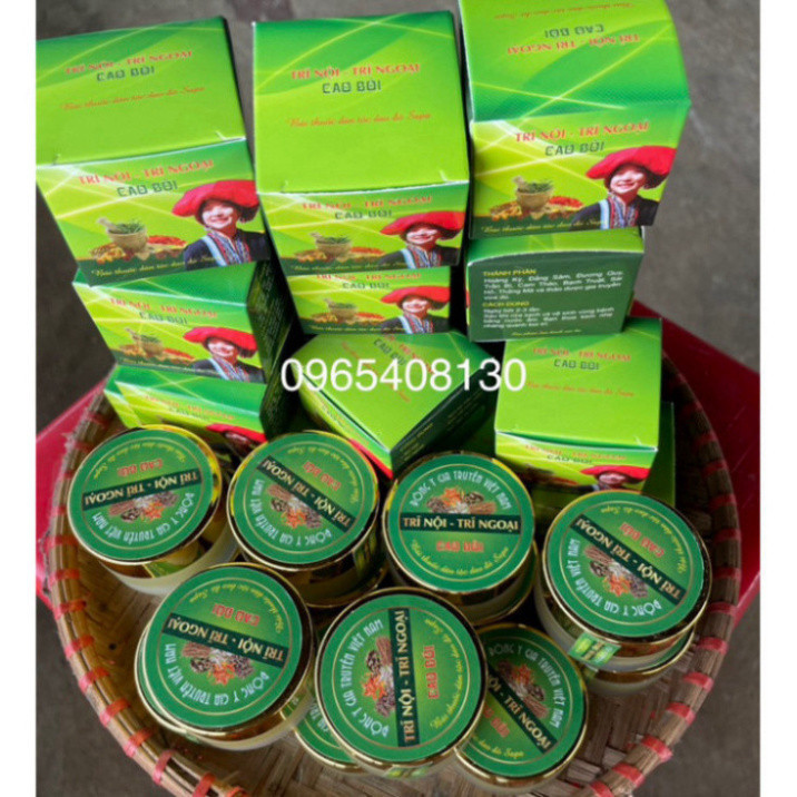 Cao bôi trĩ, Viên uống trĩ nội trĩ ngoại chính hiệu đông y gia truyền của người dân tộc Dao đỏ sapa
