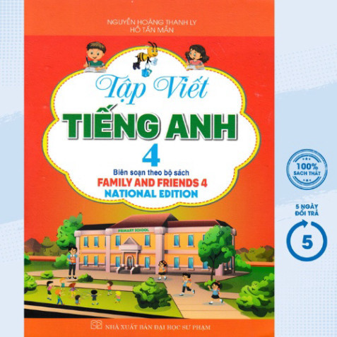 Sách - Tập Viết Tiếng Anh 4 (Bộ Sách Family And Friends 4 National Edition) (HA)