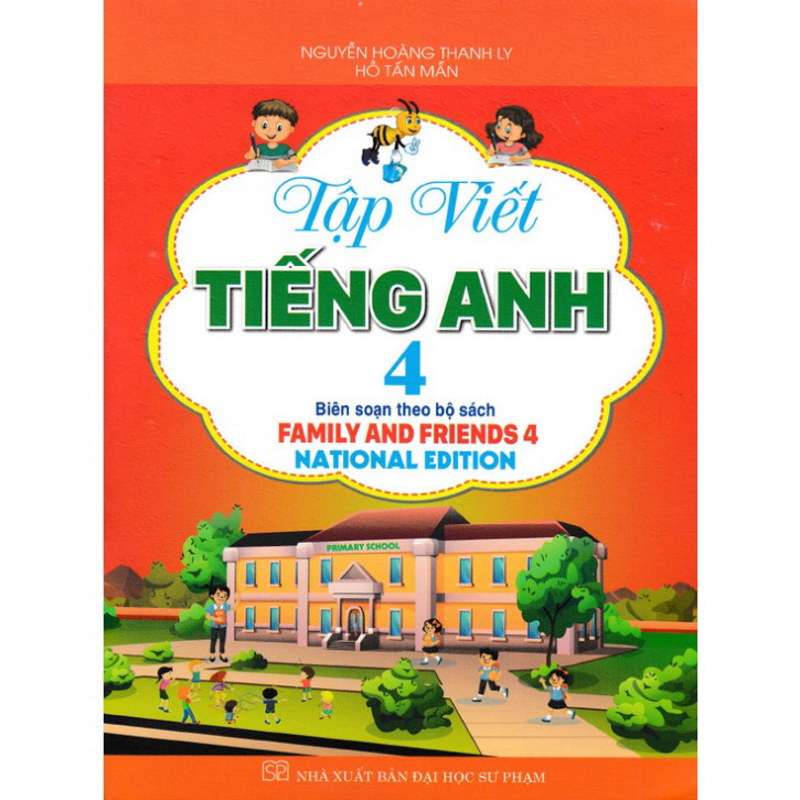 Sách - Tập Viết Tiếng Anh 4 (Bộ Sách Family And Friends 4 National Edition) (HA)  - TBHAB