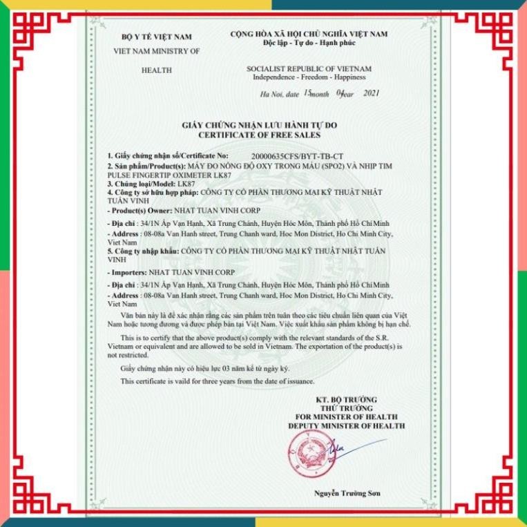 Máy Đo SPO2, Đo Nồng Oxi, Đo Nhịp Tim Pulse Fingertrip Oximeter LK87 [ Tặng Kèm 2 Pin FULLBOX ] Mới