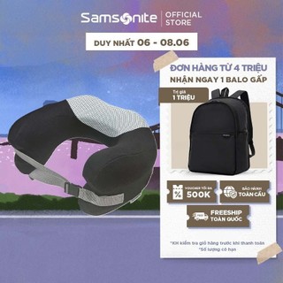 Gối cổ du lịch Samsonite Travel Essentials Pillow ANTM Velvet Breath