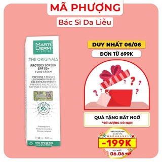 KEM CHỐNG NẮNG MARTIDERM The originals Proteos Screen SPF 50+ 40ml