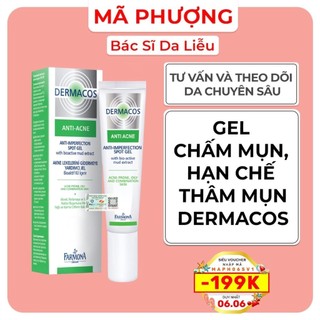 Gel CHẤM MỤN DERMACOS anti acne Spot gel