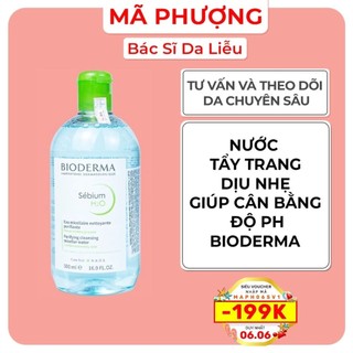 [CÓ BILL CHÍNH HÃNG] NƯỚC TẨY TRANG BIODERMA H2O SOLUTION 500ML