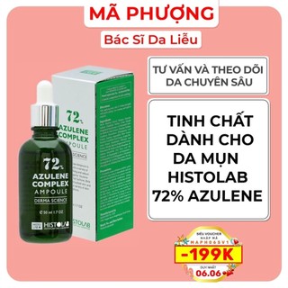 Tinh chất dành cho da mụn Histolab Azulene Complex Ampoule 72% - Bác sĩ Mã Phượng