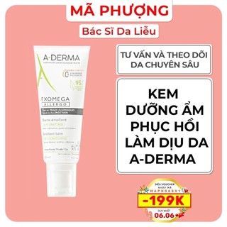 Kem dưỡng ẩm exomega aderma