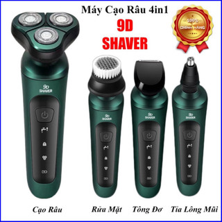 Máy cạo râu cao cấp , dao cạo râu tỉa lông mũi cắt tóc 4 trong 1