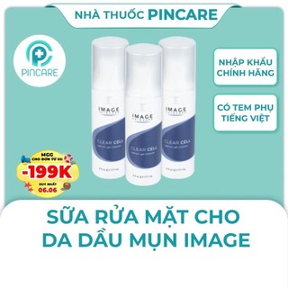 Sữa rửa mặt cho da dầu mụn Image Skincare Clear Cell Salicylic Gel Cleanser 177ml - Hàng chính hãng - Nhà thuốc PinCare