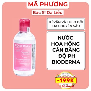 [CHÍNH HÃNG CÓ BILL] Nước hoa hồng toner cho da nhạy cảm Bioderma Sensibio Tonique