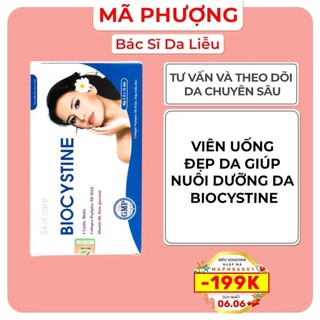 BIOCYSTINE HỖ TRỢ GIẢM MỤN ĐẸP DA TÓC
