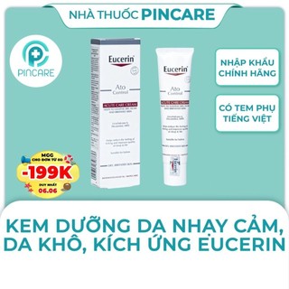 Kem dưỡng da Eucerin Ato Control Acute Care 40ml cho da khô, da nhạy cảm, da kích ứng-Hàng chính hãng-Nhà thuốc PinCare
