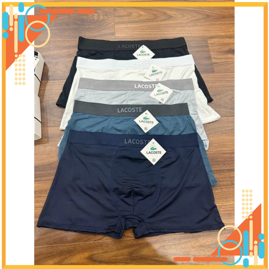 [H.Lana] SET 5 QUẦN SỊP NAM LACO.,STE ( hàng túi zip)