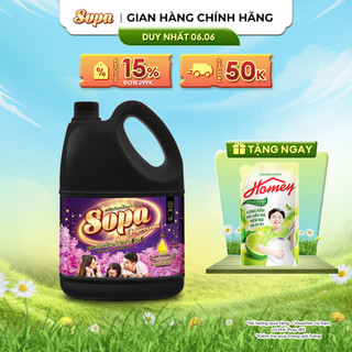 Nước Giặt Xả 6 Trong 1 Sopa Ấn Tượng Chai 3.4KG