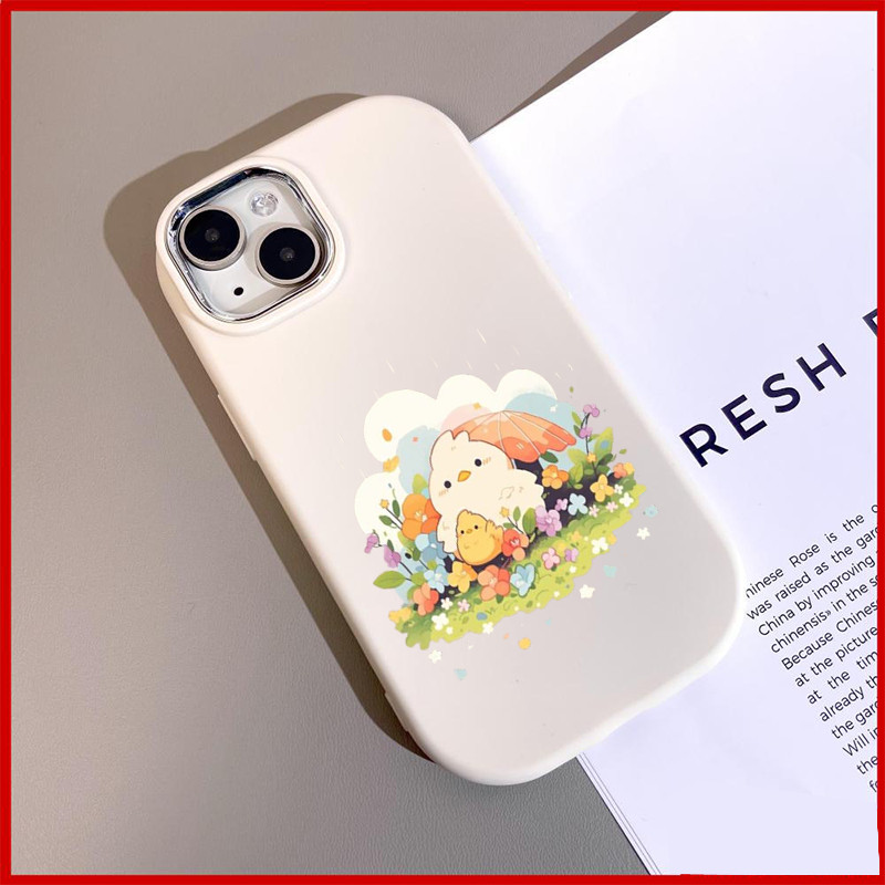 ốp điện thoại vịt trắng 15promax cho iphone 7 plus 15prm 14 13promax x 15promax 11promax 13 xsmax gb